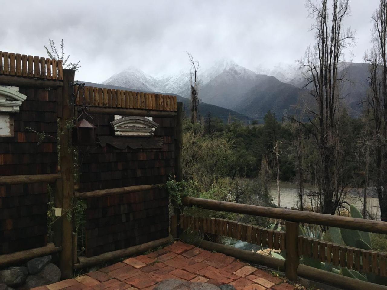 شقة Loft Del Rio Cajon Del Maipo المظهر الخارجي الصورة